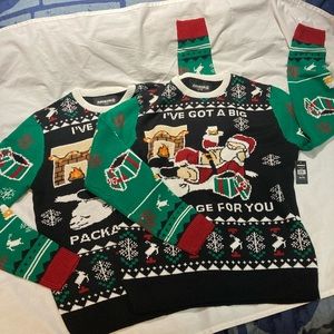 Men’s Ugly Christmas Sweater, size L/XL, NWT!